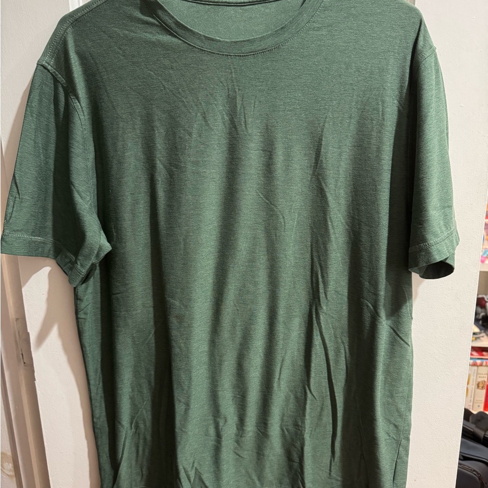 Vuori Forest Green Strato Tech Short Sleeve Tee